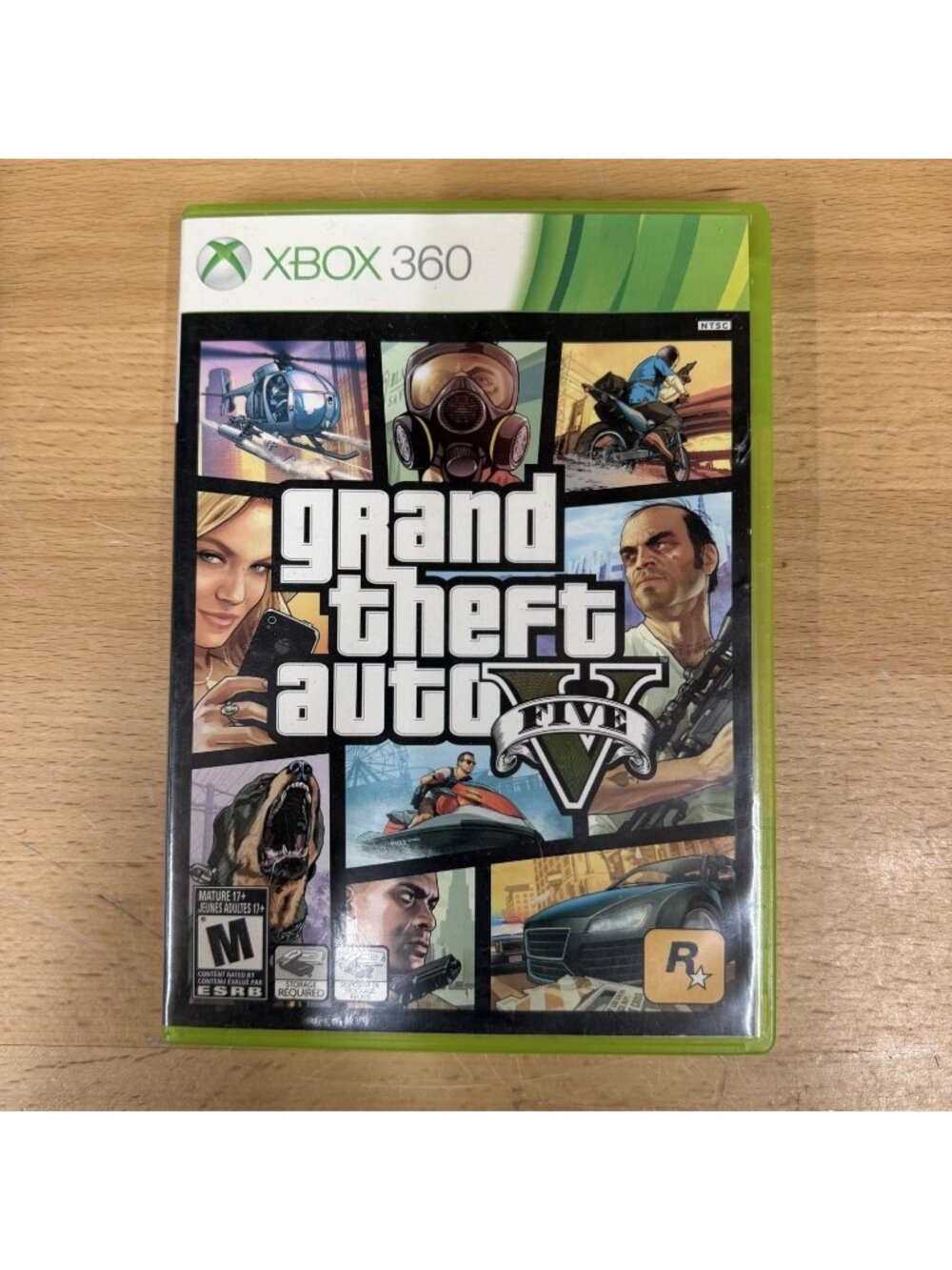Grand Theft Auto V GTA 5 Xbox 360 Tested 2 Disc Set Case No Manual